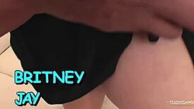 britney jay enjoys massage before deep connection