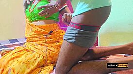 Desi Hot Bhabhi Cheats with Husband's Friend for Hardcore Sex