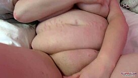 mystery teen 18+ plays with giant tits and wet cunt