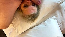 Wow, Jenna Jaymes Gags on Huge Cock in Collar!