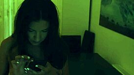 Suggestive Lesbian Orgasm With Ass Fingering