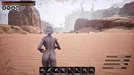 Asian Cosplay Gangbang In Conan Exiles Part 6 Rough BDSM Action