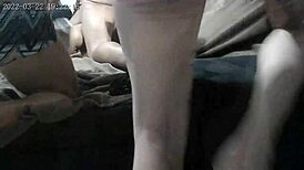 Camera catches wild orgy group 😈