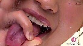 Asami Nagase feels comfortable in sex and asks for sperm, gulping it all down