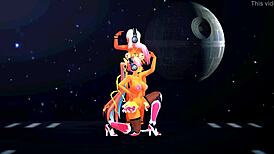 Why are Yoiyoi Kokon girls dancing half naked?