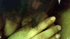 Boyfriend and girlfriend share a steamy homemade moment