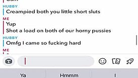 sexting and cuckolding husband on snap chat