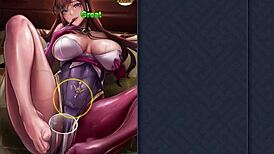 anime duo engages in kinky sex party at tavern in king of kinks game