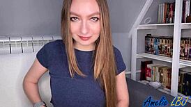 i'm fucking myself with a dildo