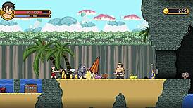 boyfriends rescue turns into a gay hentai platformer adventure with friends