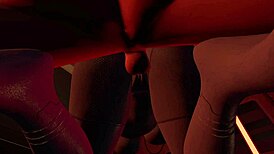 twins bangin’ in atomic heart 3d... damn, that ass tho!