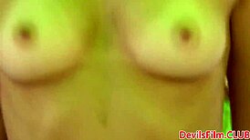 Beautiful Redhead Lesbian Babe Facesits And Licks Pussy While Using Dildo In Duo