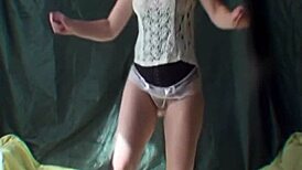 If Only He Knew Me Dancing in Silk Panties. Naughty Milf Fun