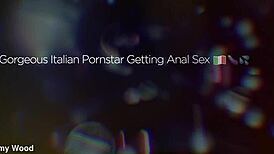 Marika Milani's First Time Anal Fuck!