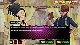 Fucking my hero parody cartoon game