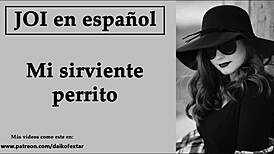 Femdom joi instructions with spanish voice