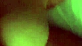 why does this dope whore suck bwc before tight anal riding