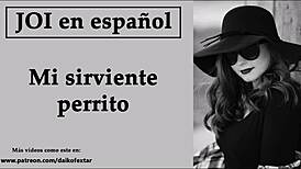 Femdom joi instructions with spanish voice