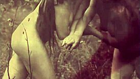 my secret vintage cumshots in hairy retro action