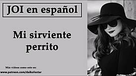 Femdom joi instructions with spanish voice