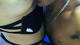 Enjoying Natural Breasts In Intimate Setting