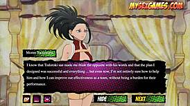 Fucking my hero parody cartoon game