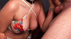 Young Witch's Mouth Overflows with Cum