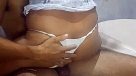 my colombian sister-in-law flashes her intimate parts in the bathroom while i fix her pipe for payment