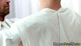 Gay Eldar Kneels For Deepthroat On Monster Cock