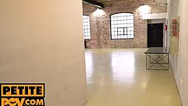 Pov - petite 18+ lottie magne gets caught and punished for riding and fucking