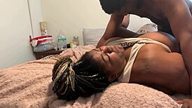 Pregnant pussy takes dick hard in reality fuck scene