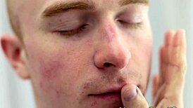 Gay Eldar Kneels For Deepthroat On Monster Cock