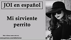 Femdom joi instructions with spanish voice