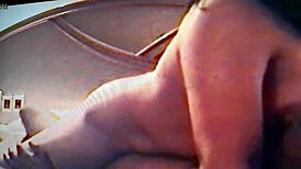 Mexican couple fucks passionately at home