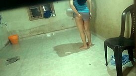 Hey, aunty, caught you fingering on my hidden cam, huh?