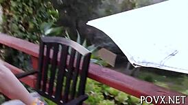 Gorgeous teen Carmen Callaway gets intense blowjob and missionary fucking with xxl cock