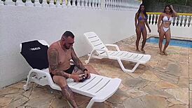 Sexy pool fuck with Diana Smith.