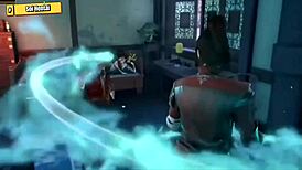 hentai 3d medusa queen gets black dick blowjob and creampie