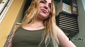 Blonde Teen Gina Gets Her Pussy Licked And Tongue Fucked On First Date