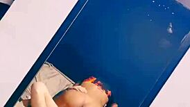 my first time cumming inside my petite latina girlfriend during passionate doggystyle