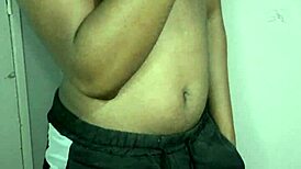 My body gets massaged by big black cock in public gym!