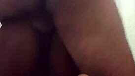 Teen on all fours taking dick