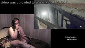 Naked Brunette Plays Resident Evil 7 Part 5 With Piercings And Tattoos On Display