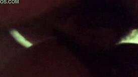 jenni feels intense pleasure deepthroating her husband's big cock while bent over. she loves the deep sensations.