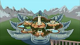 Does Jinora give a handjob in this hentai?