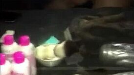 barbershop blowjob turns into bareback bdsm fun 😈