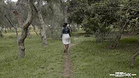 Ginezflowrs, the Gypsy with a Piercing Gaze, Rides Hard