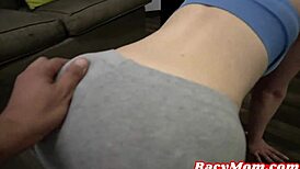 Kit Mercer fucks her horny stepmom in pov hardcore blowjob