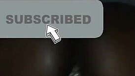 Homemade porn with BBW De Mobstar riding big black cock. Monster cock pounding.