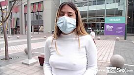 De Esta Manera Te Follas A Una Encuestadora Venezolana En Los Centros Comerciales De Lima!